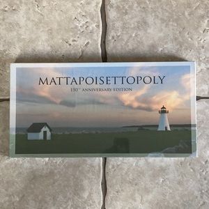 Mattapoisettopoly 150th Anniversary Very Rare Edition Board Game FACTORY SEALED